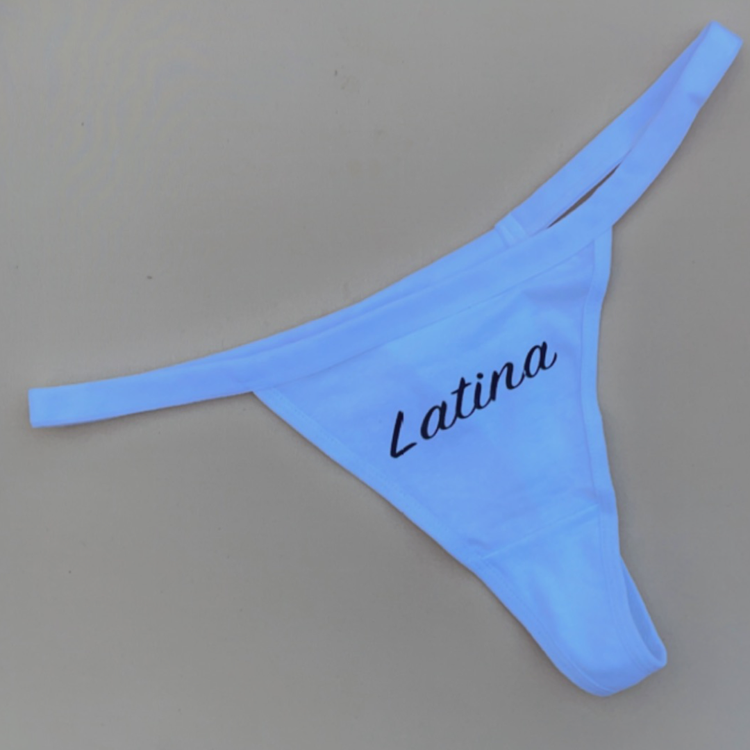 White Latina Thong – Style and Vegan