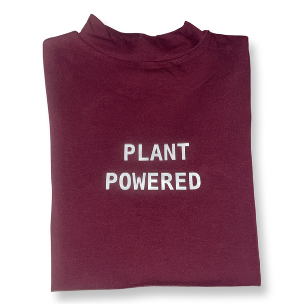 Plant Powered Turtle Neck Long Sleeve