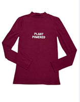 Plant Powered Turtle Neck Long Sleeve
