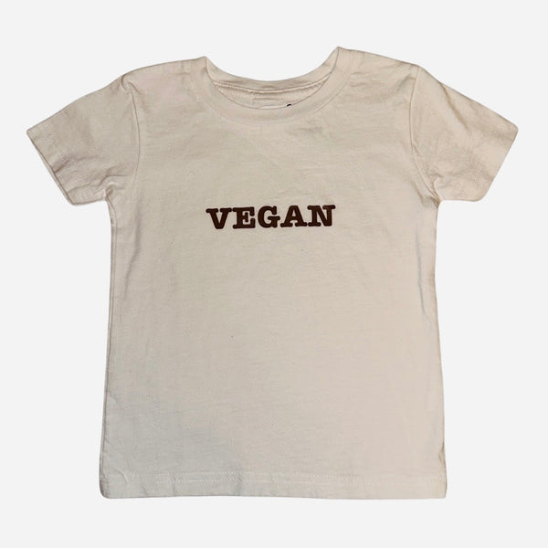 Vegan white Kids T-shirt