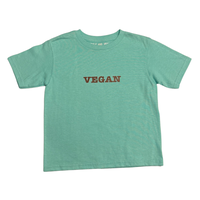Vegan Turquoise KidsT-shirts