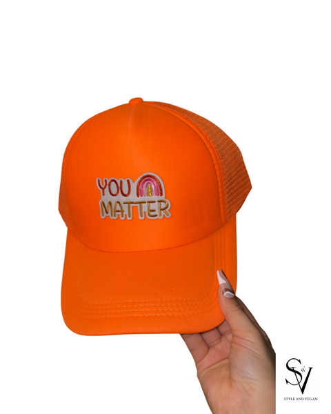 You Matter- Orange Hat