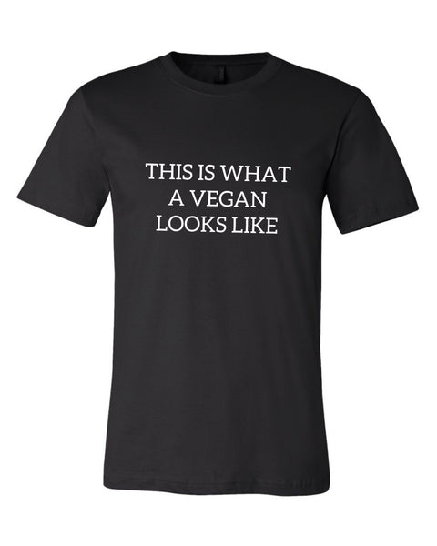 This is what a vegan looks like Mens T-shirt