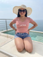 Latina Peach T-Shirt