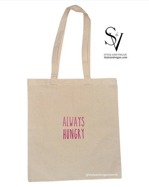 Always Hungry Nude Tote