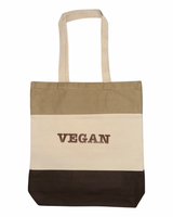 Vegan Brown Tote Bag