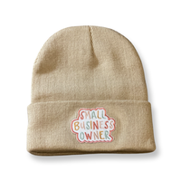 Nude Small Business Owner Beanie