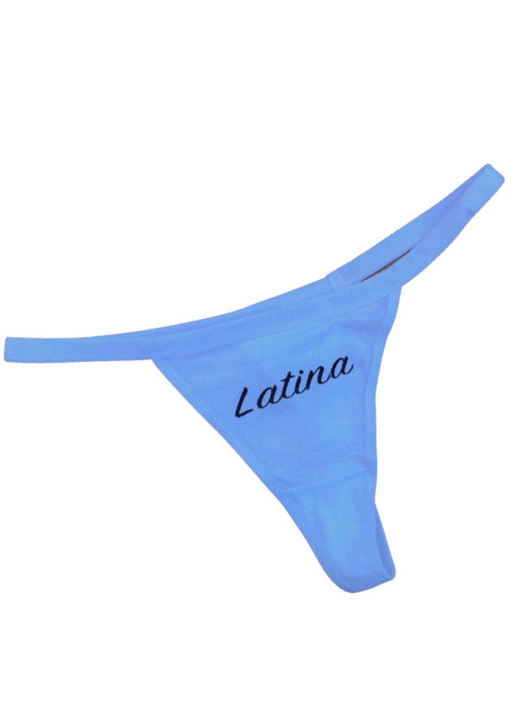 White Latina Thong – Style and Vegan