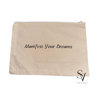 Manifest Your Dreams Makeup Bag