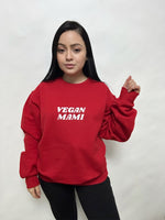 Red Vegan Mami Sweater